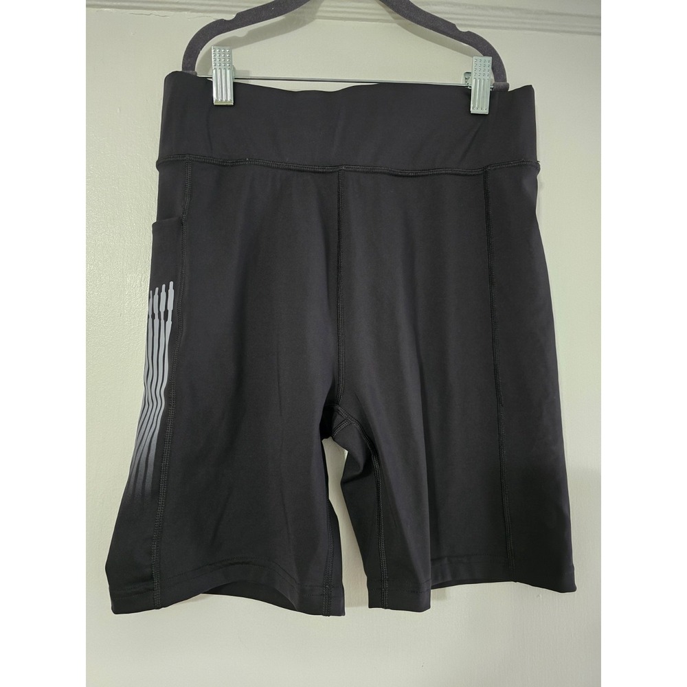 Savage X Fenty Band-It High-Waist Bike‎ Short Black XL